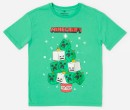 Short-Sleeve-Minecraft-Christmas-License-T-Shirt Sale