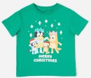 Bluey-License-Christmas-T-Shirt-Green Sale