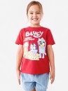 NEW-Bluey-License-Christmas-T-Shirt-Red Sale