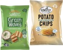 Sunbites-Grain-Waves-Chips-170g-Simply-Chips-120g-Smiths-Baked-or-PopCorners-130g-Selected-Varieties Sale