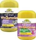 Natures-Way-Kids-Smart-Vita-Gummies-Multi-Vitamin-Plus-or-Immune-Defence-120-Pack Sale