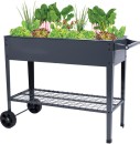 NEW-Garden-Bed-with-Wheels-95x40x80cm Sale