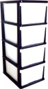 Mega-4-Drawer-Plastic-Cabinet-BW Sale