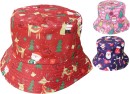 Christmas-Bucket-Hat-Assorted-Fun-Patterns-Fully-Lined Sale