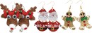 Christmas-Earrings-Novelty-Glitter-Assorted Sale