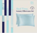 Designer-Brands-Bed-Time-Luxury-Pillowcase-Set-Icy-Blue Sale