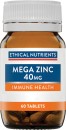 Ethical-Nutrients-Mega-Zinc-40mg-60-Tablets Sale