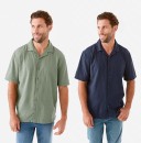 Short-Sleeve-Seersucker-Shirt Sale