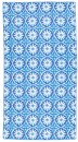 Sand-Free-Beach-Towel-Mosaic-Blue Sale