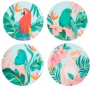 4-Pack-Floral-Birds-Side-Plates Sale