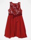 Origami-Red-Sequin-Junior-Dress Sale