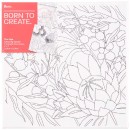 Born-Colouring-Canvas-Australian-Flora-3-Pack Sale