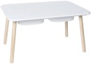 Kadink-Rascal-Kids-Table-with-2-Tubs-White Sale