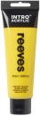 Reeves-Intro-Acrylic-Paint-100mL-Medium-Yellow Sale