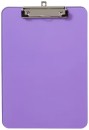 JBurrows-A4-Plastic-Clipboard-Purple Sale