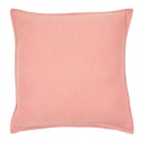 Washed-Linen-Look-Coral-European-Pillowcase-by-Essentials Sale