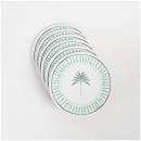 Del-Sol-Green-Cork-Coaster-6-Pack-by-MUSE Sale