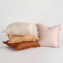 Sahara-Linen-Fringed-Square-Cushion-by-MUSE Sale