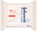 Johnsons-Facial-Cleansing-Wipes-25-Pack-Selected-Varieties Sale