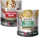 Hong-Kong-Dim-Sim-Kitchen-Pork-Chive-Dumplings-or-BBQ-Pork-Buns-300g Sale