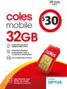 Coles-Mobile-30-Prepaid-SIM Sale