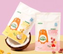 Little-Bellies-Organic-Mango-Banana-Coconut-Melts-or-Strawberry-Banana-Yoghurt-Melts-20g Sale