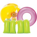 Inflatable-Swim-Ring-Floaties-or-Ball-Assorted-Colours Sale