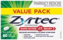 NEW-Zyrtec-Hayfever-Allergy-Relief-Value-Pack-80-Mini-Tablets Sale