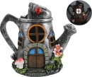 NEW-Polyresin-Teapot-with-Solar-Light Sale