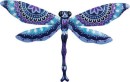 NEW-Metal-Wall-Decor-Dragonfly-28cm Sale