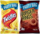 Twisties-125-270g-Burger-Rings-220g-Cheetos-150-190g-or-Tasty-Toobs-150g-Selected-Varieties Sale