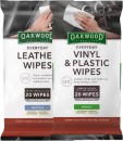 Oakwood-Automotive-Leather-Wipes-Extra-Large-or-Vinyl-Plastic-Wipes-with-UV-Protect-20-Pack Sale