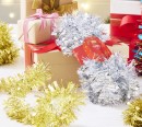 Christmas-Tinsel-Red-Gold-or-Silver-3-Metres Sale