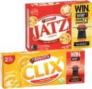 Arnotts-Jatz-or-Clix-Crackers-225g-250g Sale