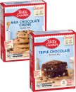 Betty-Crocker-Chocolate-Chunk-Cookie-Mix-485g-or-Triple-Chocolate-Fudge-Brownie-Mix-500g Sale