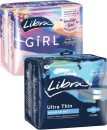 Libra-Ultra-Thin-Pads-with-Wings-Regular-14-Pack-or-Girl-12-Pack Sale