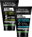 LOral-Men-Expert-Pure-Carbon-Face-Wash-or-Scrub-100mL Sale