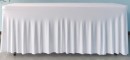 NEW-Table-Cover-Skirting-Rectangle-24m-Spandex-White-Ea Sale