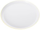 NEW-Plate-White-Gold-Rim-160mm-Pk-10 Sale