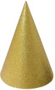 Hat-Cone-Glitter-Gold-165cm-Ea Sale