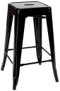 NEW-Bar-Stool-Black-Metal-30cm-x-76cm-HIRE-Ea Sale