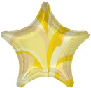 NEW-Balloon-Foil-45cm-Star-Macro-Marble-Gold-Ea Sale