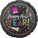 NEW-Balloon-Foil-45cm-Happy-New-Year-Bright-Ea Sale