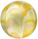 NEW-Balloon-Foil-Orbz-Macro-Marble-Gold-38cm-x-40cm-Ea Sale