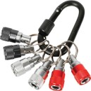 NEW-ToolPRO-6-Pce-Bit-Holder-Key-Ring-Set-14 Sale