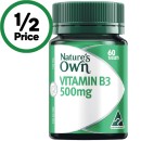 Natures-Own-Vitamin-B3-500mg-Tablets-Pk-60 Sale