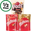 Maltesers-120-140g-or-Mars-Pods-160g Sale