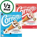 Streets-Cornetto-Ice-Cream-750ml-Pk-6-From-the-Freezer Sale