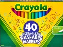 Crayola-Ultra-Clean-Washable-Markers-40-Pack Sale