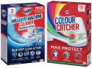 Sard-Wonder-Washing-Machine-Cleaner-2x75g-or-Colour-Catcher-Sheets-15-Pack Sale